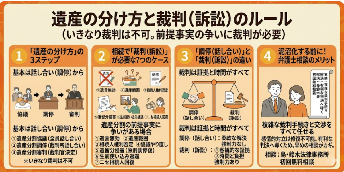 遺産分割　裁判